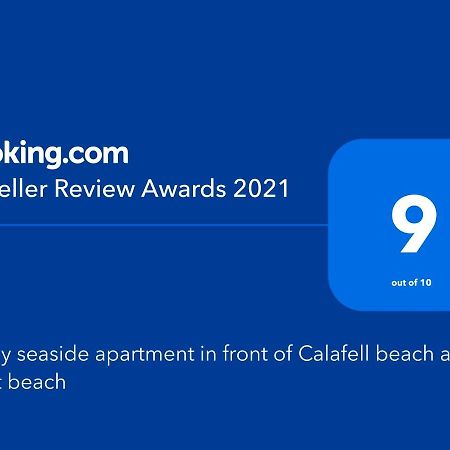 Lovely Seaside Apartment In Front Of Calafell Beach And Cunit Beach سيجور دي كالافيل المظهر الخارجي الصورة