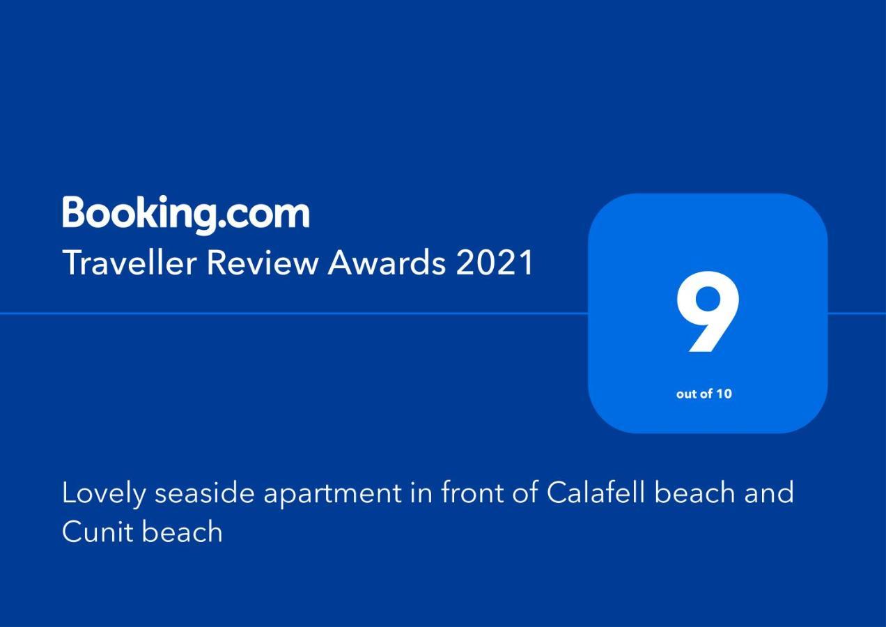 Lovely Seaside Apartment In Front Of Calafell Beach And Cunit Beach سيجور دي كالافيل المظهر الخارجي الصورة